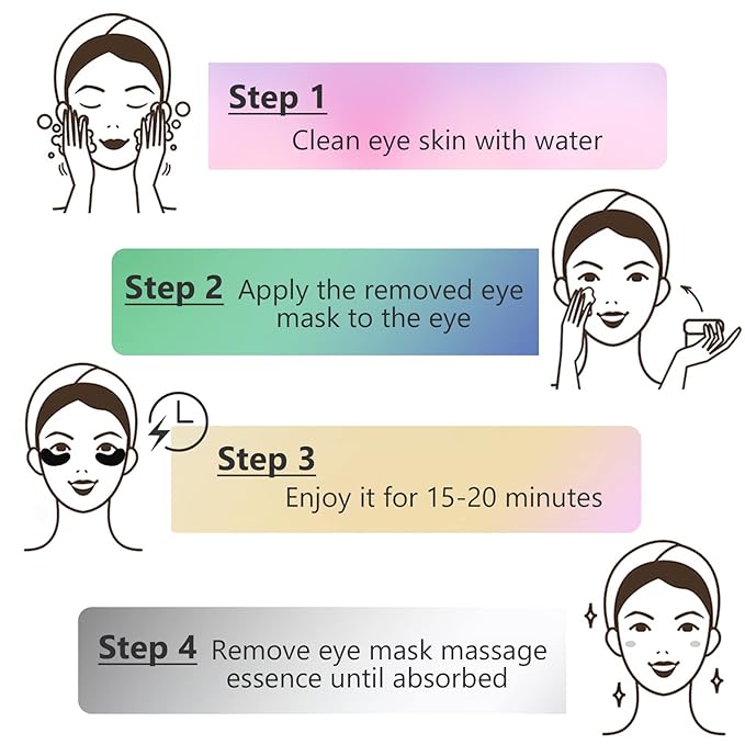 Under Eye Patches -30 Pairs Sakura Essence Eye Mask for Puffy Eyes,Reducing Dark Circles,Anti-Aging & Refreshing, Collagen Eye Mask for Moisturizing,Sakura Pink-VivaGrace Women