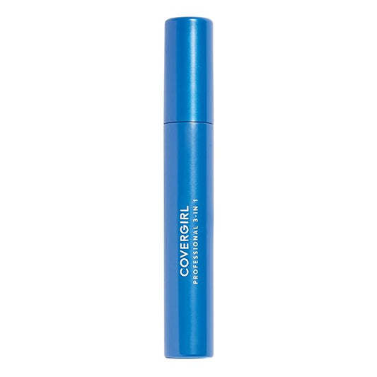COVERGIRL Professional All-in-One Curved Brush Mascara, Black 205, 0.3 fl oz (9 ml) (Packaging may vary)