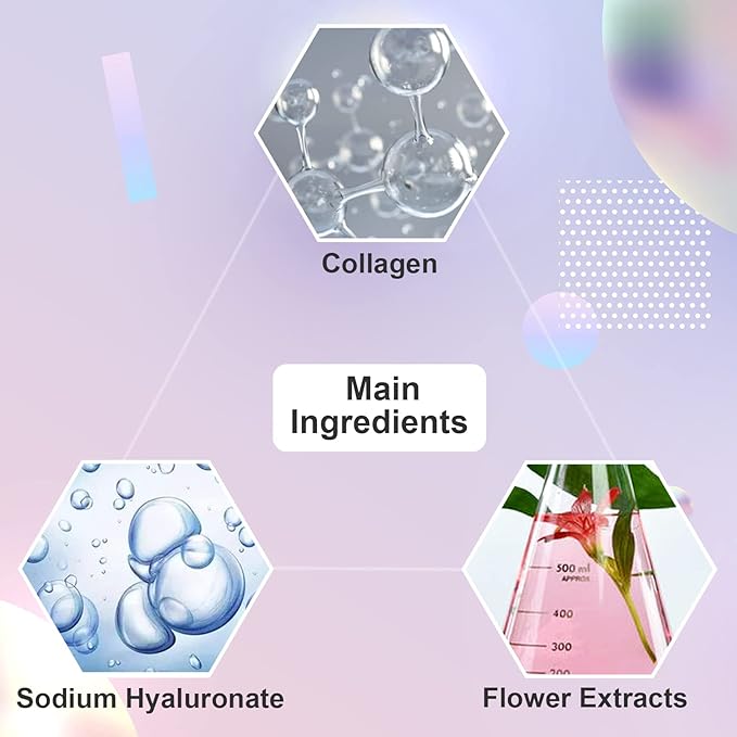 Adofect 30 Pieces Peach Moisturizing Collagen Lip Masks Crystal Lip Care Gel Pads Patches, Mouth & Lips Age Defying Masques - Great for Anti-Chapped, Anti-Wrinkle, Plump Your Lips, Rose Red-VivaGrace Women