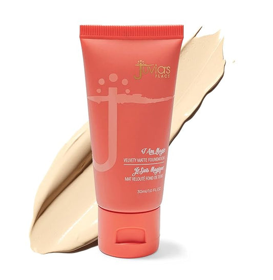 Juvia's Place I Am Magic Velvety Matte Liquid Foundation 700 - Vienna - Very Light w/Warm Undertone, Makeup Foundation Full Coverage, Lightweight, Long Wear, Velvety Matte Finish-VivaGrace Women