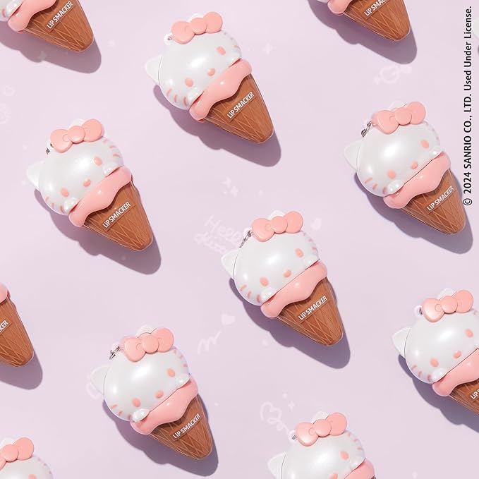 Lip Smacker Hello Kitty Ice Cream Lip Balm | Sanrio Collection | Gifts-VivaGrace Women