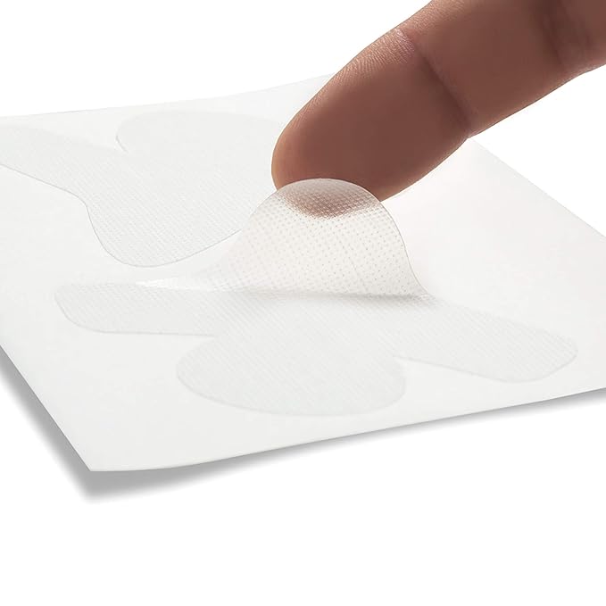 Toute Nuit Wrinkle Patches – Jet – Face Tape for Forehead and Large Frown Lines – Hypoallergenic Anti Wrinkle Patches – 20 Count, Made in USA-VivaGrace Women