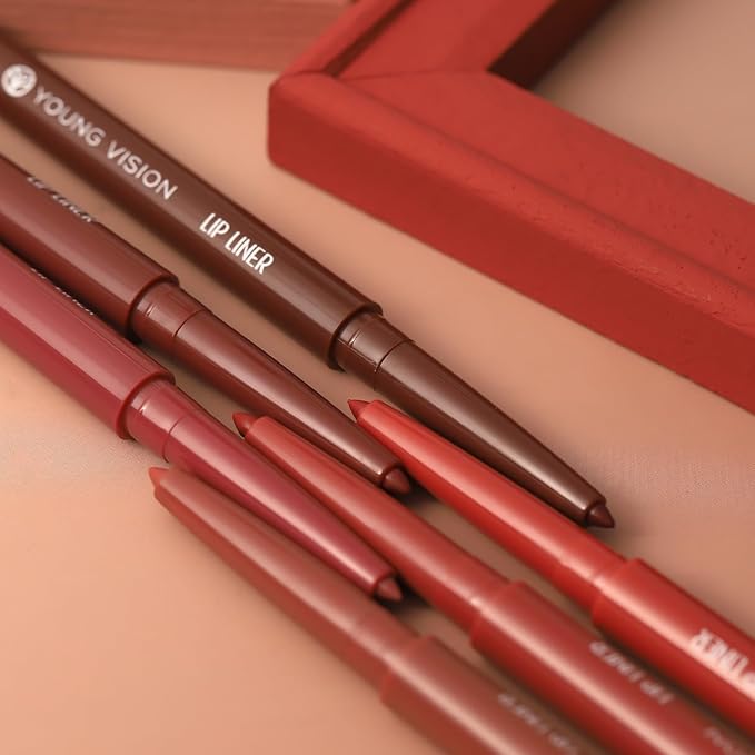 YOUNG VISION Liquid Lipstick & Lip liner Combo Set, Matte Lip Contour Kit - Durable, Waterproof, Kit de Labios Matte for Lasting Definition…-VivaGrace Women