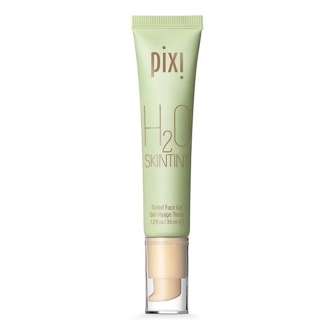 Pixi Beauty H2O SkinTint Tinted Face Gel, 1.2 fl oz / 35 ml, Cream-VivaGrace Women