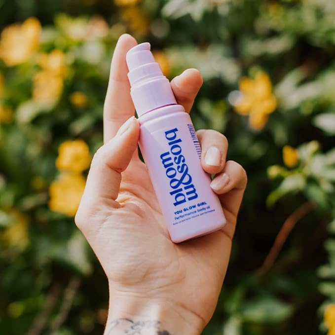 Bloom and Blossom The Glow Getter The Ultimate Body Care Set with Spritzy Toes 1.3 Fl Oz, Wonder Worker 0.84 Fl Oz and You Glow Girl 1.3 Fl Oz-VivaGrace Women