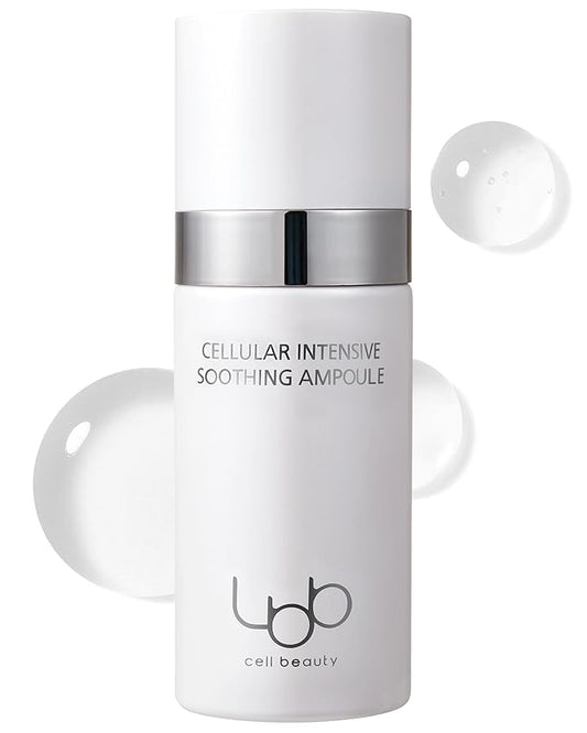 LBB Cellular Intensive Soothing Ampoule - Vegan Moisture Glow Calming Face Spray Serum - Skin Balancing, Radiance, Moisturizing - Tangerine Cellular Red Ginseng, Prebiotics 2.03 fl.oz.-VivaGrace Women