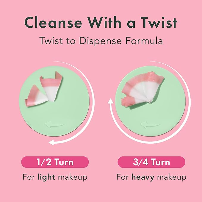 Rael Miracle Clear Cleansing Balm – Makeup Remover, Twist-Up Face Cleanser, Double Cleanse, Non-Comedogenic, with Rice Bran & Jojoba Oils, Vegan, Korean Skin Care, All Skin Types (1.69 fl oz)-VivaGrace Women