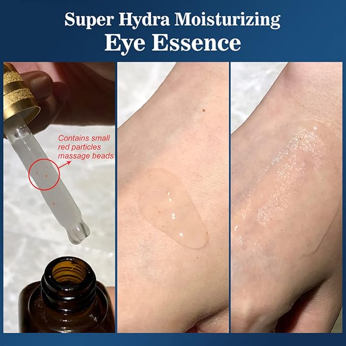 Argan Oil Eye Essence Hyaluronic Acid Anti-Wrinkle Anti-Aging Remove Eyes Pouch 25ml/0.88fl.oz-VivaGrace Women