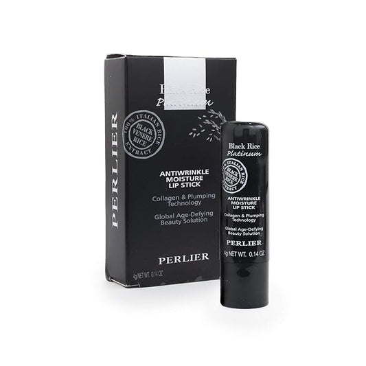 Perlier Black Rice Platinum Plumping Lip Balm, 0.14 fl.oz-VivaGrace Women