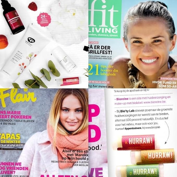 Hurraw! Almond, Cardamom, Rose (Vata) Lip Balm: Organic, Certified Vegan, Cruelty and Gluten Free. Non-GMO, 100% Natural Ingredients. Bee, Shea, Soy and Palm Free. Made in USA-VivaGrace Women