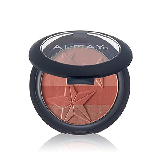 Almay Blush Palette, Face Makeup, High Pigment Powder, Smart Shade Blush, Hypoallergenic, 030 Coral, 0.32 Oz-VivaGrace Women