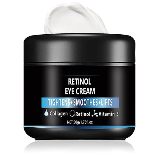 Men's Eye Cream,Hydrating Eye Cream for Men,Smooth Under Eye Cream for Dark Circles and Puffiness,Moisturizing Eye Cream Reduce Wrinkles Fine Lines & Firm Skin-VivaGrace Women