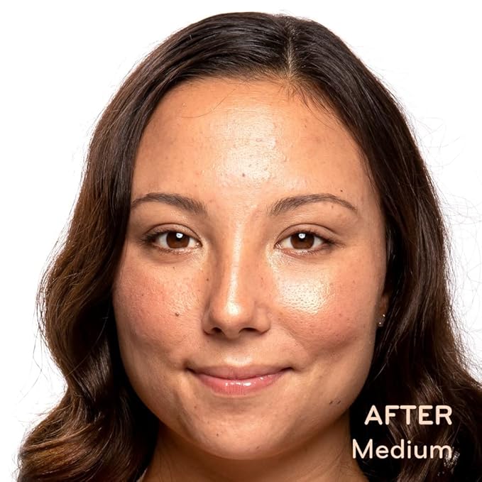 pūrlisse Radiant Glow Illuminating BB Cream SPF 30: Cruelty-Free & Clean, Paraben & Sulfate-Free, Light Coverage, Brightens with Hawthorn Berry | Medium 1.4oz-VivaGrace Women