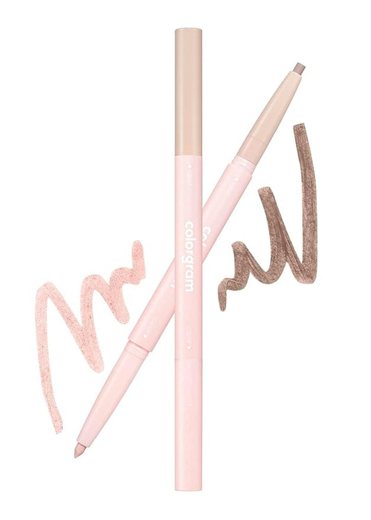 COLORGRAM Under Eye Highlighter Stick 07 Warm Peach | Silky-Smooth Long-Lasting Highlighter & Contouring Stick for Smudge-Proof, Shining Daily Makeup | K-Beauty Face Highlighters & Luminizers-VivaGrace Women