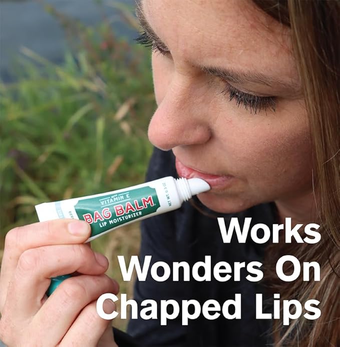 Vermont's Original Bag Balm Fragrance Free Lip Balm with Vitamin E | Pack of 4 0.3oz Tubes-VivaGrace Women