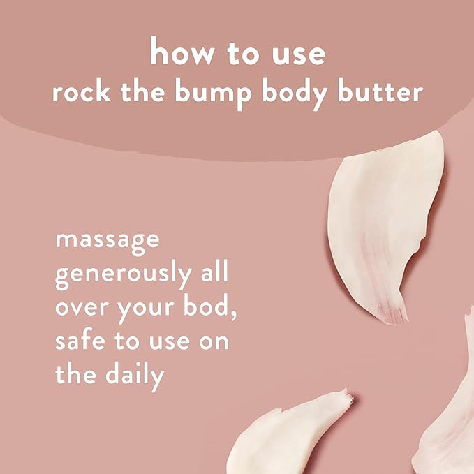 The Honest Company Honest Mama Body + Belly Bump Love Bundle | Moisturizing, Plant-Based Oil + Stretch Mark Butter Cream-VivaGrace Women