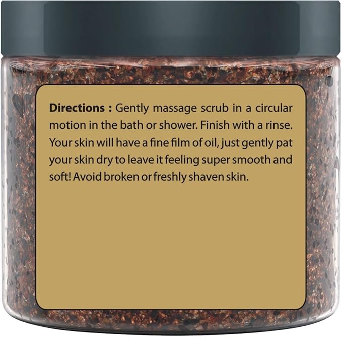 First Botany Cosmeceuticals, 100% Natural Arabica Coffee Scrub with Organic Coffee Coconut & Shea Butter, 20 oz-VivaGrace Women