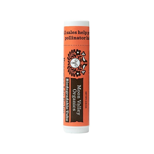 Moon Valley Organics Beeswax Lip Balm for Moisturizing Lips and Cuticles (ZINGY CINNAMON, 1-Pack)-VivaGrace Women