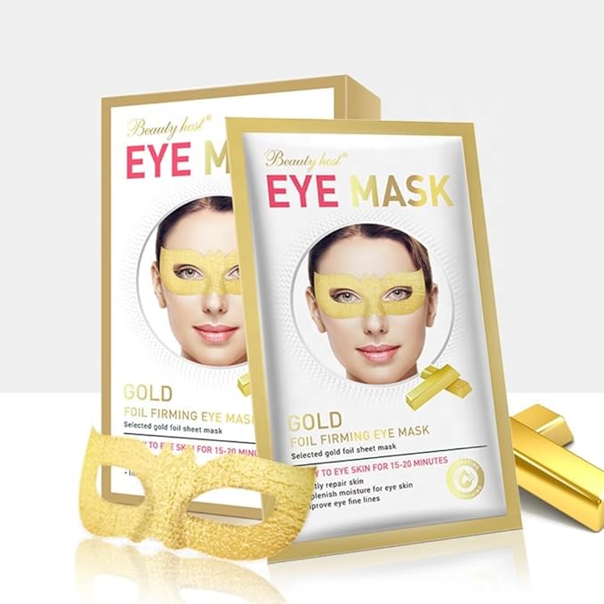 Generic 24 K Gold Eye Mask Puffy Eyes and Dark Circles Treatment Relieve Pressure and Reduce Wrinkles, Revitalize and Refresh Your Skin-VivaGrace Women