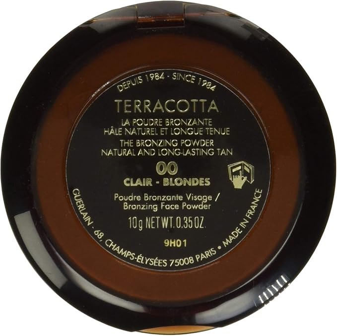 Guerlain Terracotta The Bronzing Powder, No. 00 Clair/Light Blondes, 0.35 Ounce-VivaGrace Women
