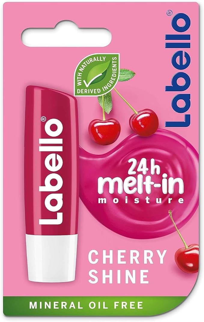 Labello Cherry and Fruity Lip Balm-VivaGrace Women