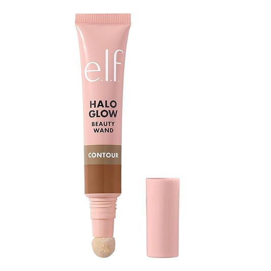 e.l.f. Halo Glow Contour Beauty Wand, Liquid Contour Wand For A Naturally Sculpted Look, Buildable Formula, Vegan & Cruelty-free, Light/Medium-VivaGrace Women