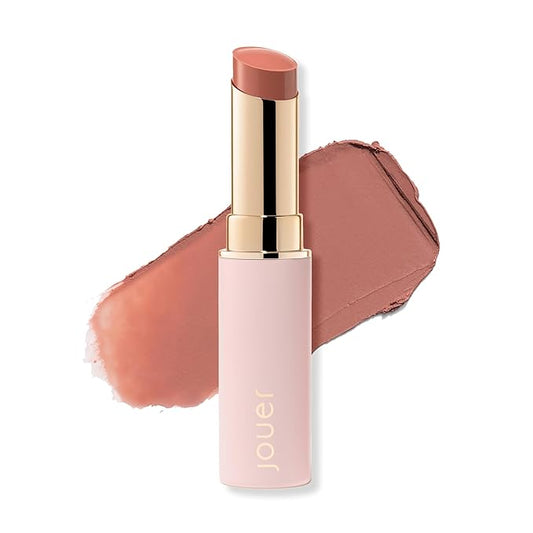 Jouer Balm Bouche Demi-Matte Lip-Sororité - Tinted Lip Balm - Hydrating Lip Tint Long Lasting - Matte Lip Color - Jojoba Seed Oil and Shea Butter Formula-VivaGrace Women