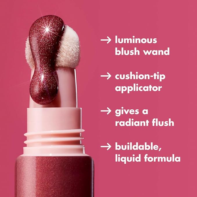 e.l.f. Halo Glow Blush Beauty Wand, Liquid Blush Wand For Radiant, Flushed Cheeks, Infused With Squalane, Vegan & Cruelty-free, Pink-Me-Up-VivaGrace Women