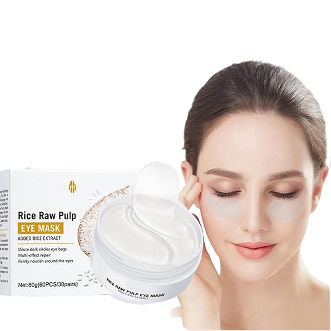 Under Eye Patches for Dark Circles, Puffiness and Eye Bags, Eye Mask,Wrinkle Treatment Anti-Aging Rejuvenating Moisturizing Skin Care 60PCS Collagen Eye Gel Pads Anti-Wrinkle Eye Patches-VivaGrace Women