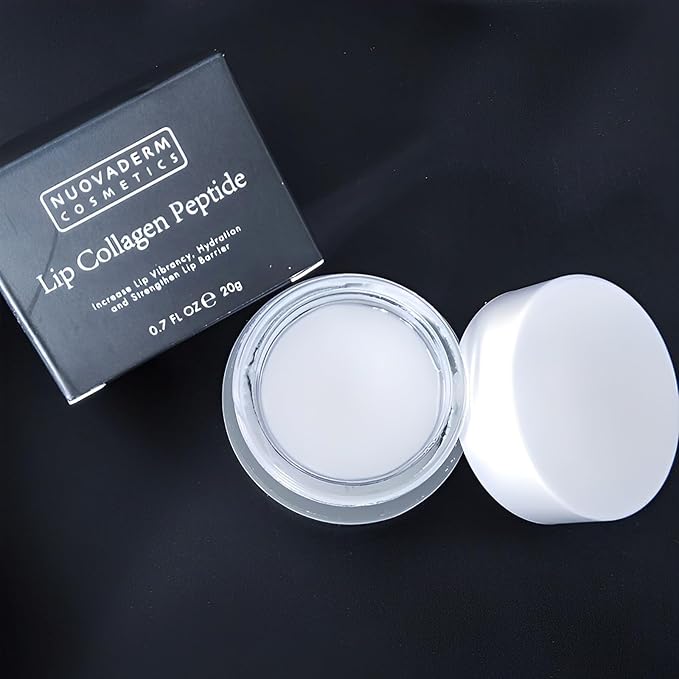 SLT Hydrating Lip Mask - Vegan Lip Collagen Sleeping Mask Soft and Supple Lips - Moisturizing Lip Balm with Peptide Complex for Lip Wrinkles Repair, Overnight Lip Treatment for Cracked Lips-VivaGrace Women