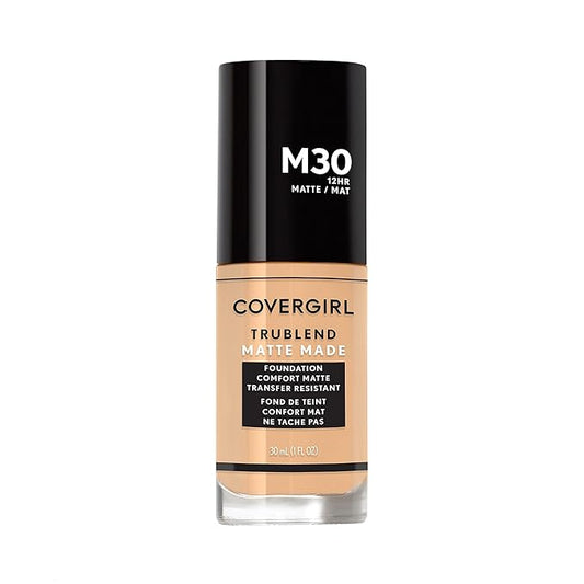 COVERGIRL TruBlend Matte Made Liquid Foundation, Honey-VivaGrace Women