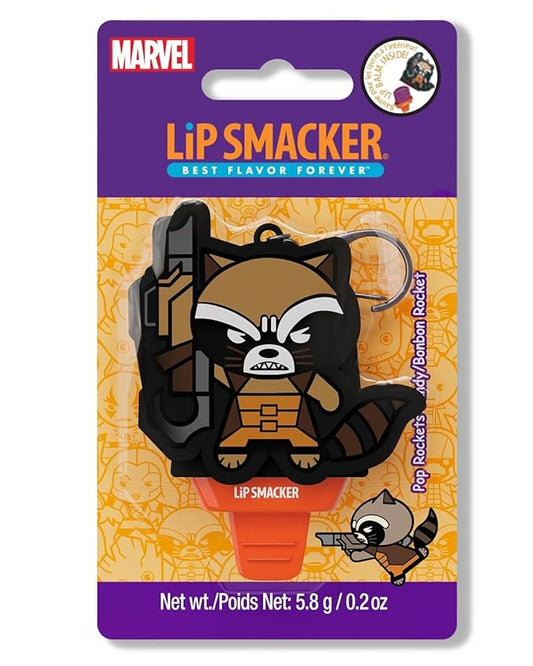 Lip Smacker Marvel, Guardians of the Galaxy, keychain, lip balm for kids - Rocket Racoon (keychain)-VivaGrace Women