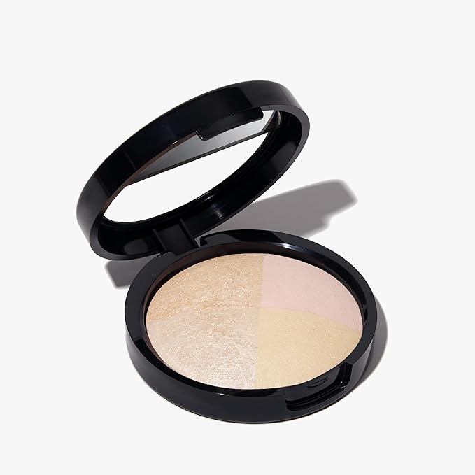 LAURA GELLER NEW YORK Baked Natural Glow Highlighter Radiance Enhancing Makeup, French Vanilla-VivaGrace Women