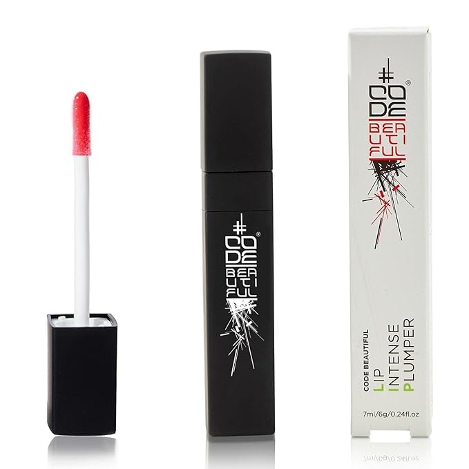 Lip Plumping Treatment Gloss for Fuller Plumper Lips | Long Lasting | Hyaluronic Acid Infused | Vegan & Cruelty Free | Lip Intense Plumper 7ml-VivaGrace Women