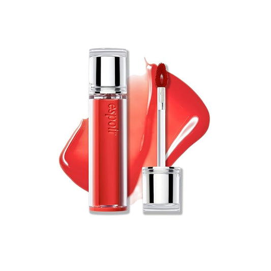 Espoir Couture Lip Tint Glaze #16 Marmalade 0.14oz | Volumizing Lip Stain with Syrupy Shine | Long-Lasting & Vibrant Color for Radiant Lip Look | Moisturizing & Glossy Lip Tint | Korean Lip Makeup-VivaGrace Women