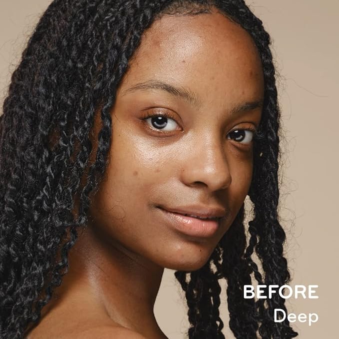 pūrlisse Ageless Glow Serum BB Cream SPF 40 : Clean & Cruelty-Free, Full & Flawless Coverage, Hydrates with Collagen | Deep 1.4oz-VivaGrace Women