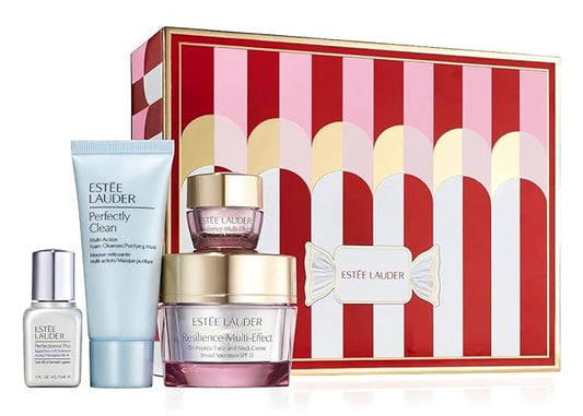 Estee Lauder Resilience Multi Effect 4pcs Gift Set-VivaGrace Women