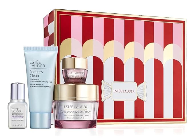 Estee Lauder Resilience Multi Effect 4pcs Gift Set-VivaGrace Women