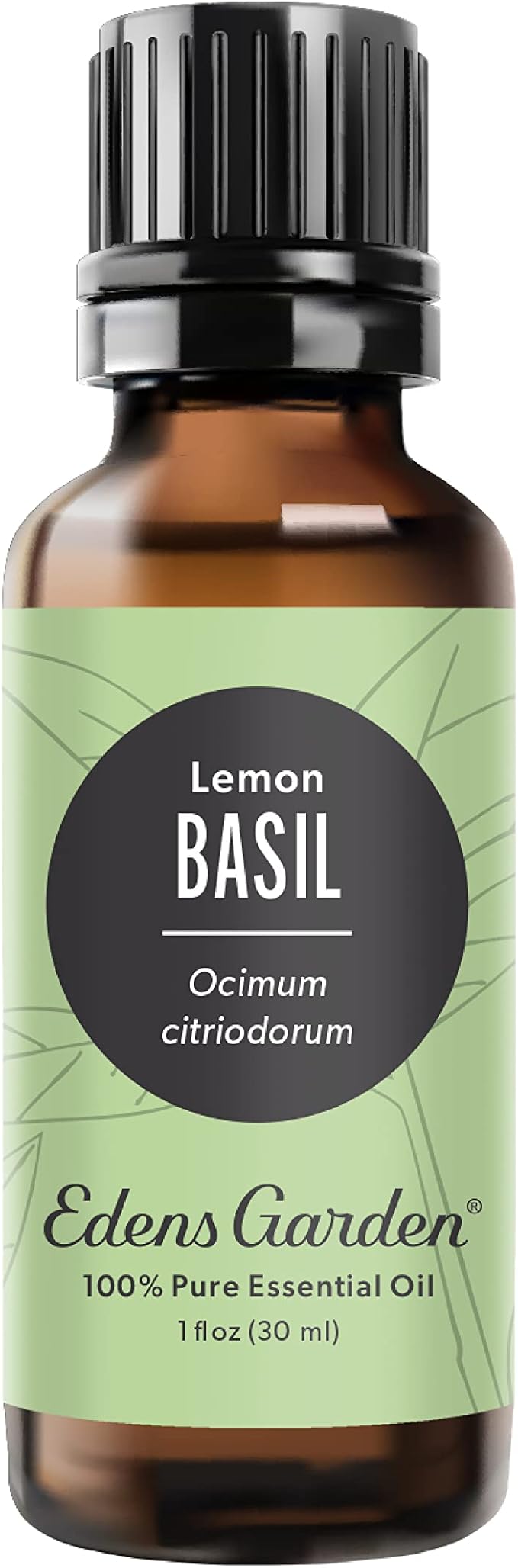 Edens Garden Basil- Lemon Essential Oil- 100% Pure Premium Grade, Undiluted, Natural, Therapeutic, Aromatherapy, The Best for Diffuser, Candle, Laundry, Humidifiers 30 ml (1 fl oz)-VivaGrace Women