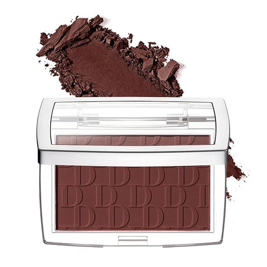 Embossed Blush, Palette Pink Dark Powder Blush Palette-VivaGrace Women