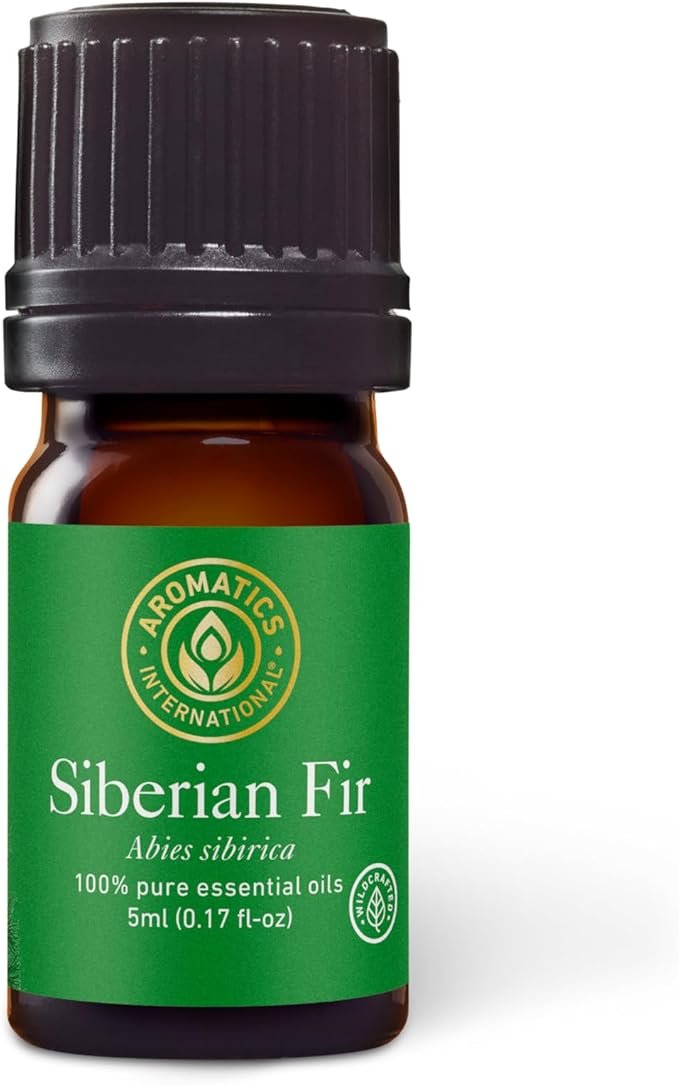 Aromatics International Premium Organic Siberian Fir Essential Oil 5ml | 100% Pure Essential Oil for Diffusion & Aromatherapy-VivaGrace Women