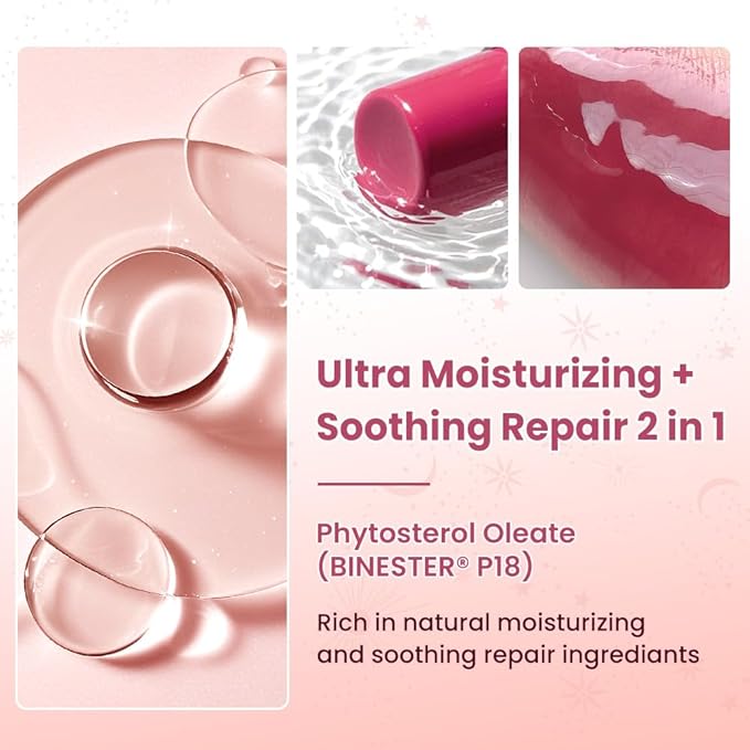 CATKIN Glossy Lip Balm Ultra Hydating Glow Lip Tinted Jelly Plump Melting Balm Shea Butter Repair Soothing For Dry Lips Dewy Finished 0.12 oz C05 SUNFLOWER-VivaGrace Women