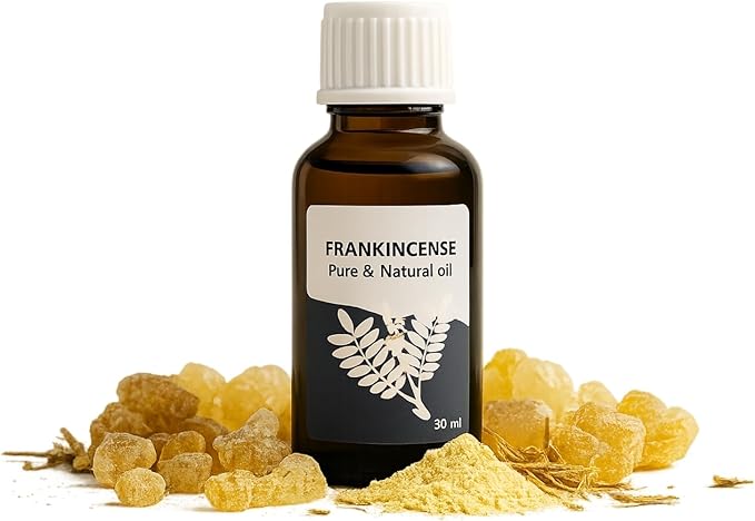 Roots & Above Pure Natural Frankincense Oil 1.01 oz/30ml for Diffusers, Hair, Skin Care, Face, Body, Massages & Soap and Candle Making-VivaGrace Women