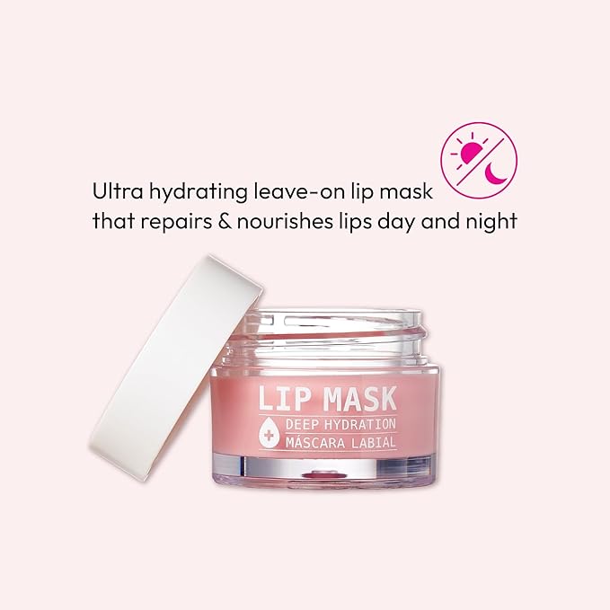 Ruby Kisses Intensive Lip Mask, Ultra Hydrating Overnight & Day Use, Jojoba Oil & Shea Butter Enriched for Nourished Lips, Antioxidant Formula for Protect & Soften-VivaGrace Women