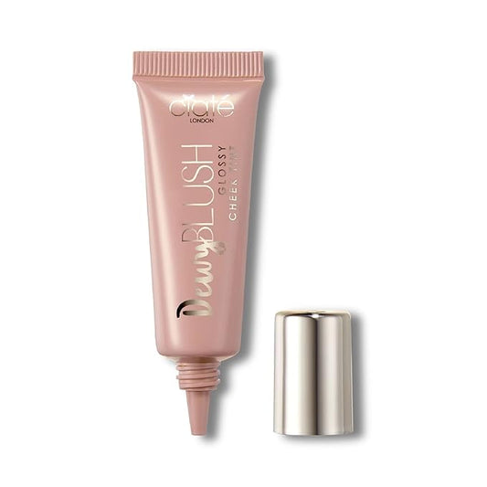 Ciaté London Dewy Blush Glossy Cheek Tint, Brightening Yuzu Extract, Detoxing Dragon Fruit Extract, Refreshing Fruit Scent, Coconut - 1-VivaGrace Women