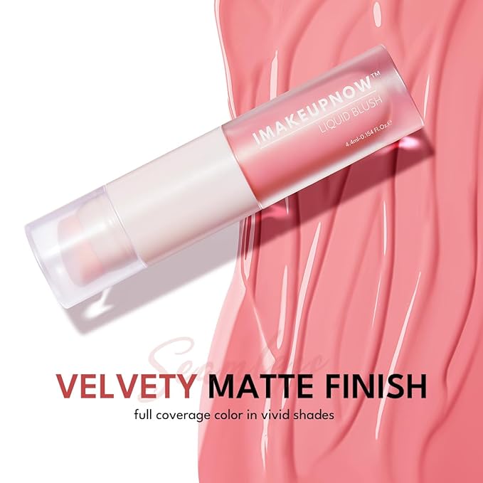 Liquid Cream Blush Stick Makeup for Cheeks | Build-in Brush - Application & Blending in One #L002 + #L003-VivaGrace Women