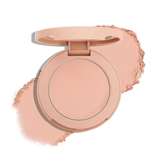 Boobeen Powder Blush, Single Color Blush Face Blush Palette Matte Baked Cream Blush Makeup Powder, High Pigment Pressed Blush for Create a Natural Cheek Flushed Look-VivaGrace Women