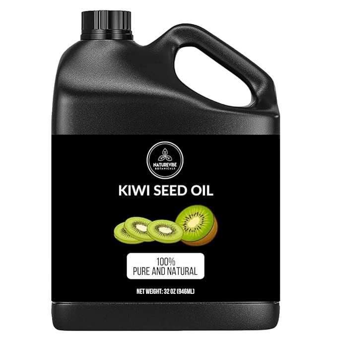 Naturevibe Botanicals Kiwi Oil 32 Ounces | 100% Pure and Natural | Great for Skin Care and Hair Care-VivaGrace Women