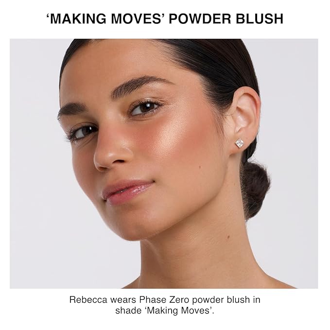 Makeup Powder Blusher - "Making Moves" - 4g / 0.141oz - Pigmented, Lightweight Powder Blushes for a Radiant, Natural Glow-VivaGrace Women