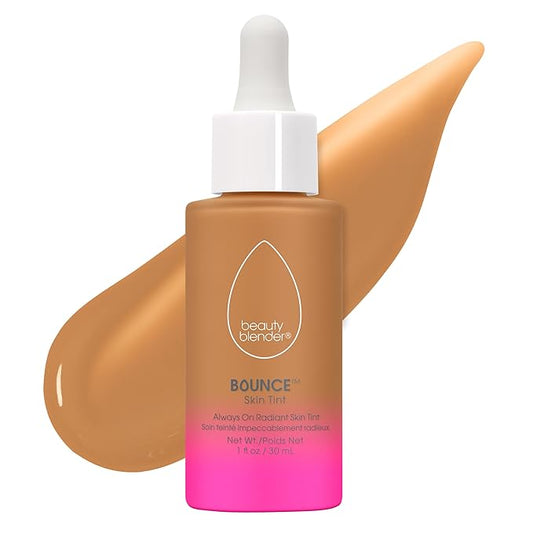 Beautyblender 12-Hour Always on Radiant Skin Tint, Breathable Serum Foundation Stays Put for All Day Long Wear, Infused with Hyaluronic Acid & Niacinamide, Deep 1-VivaGrace Women